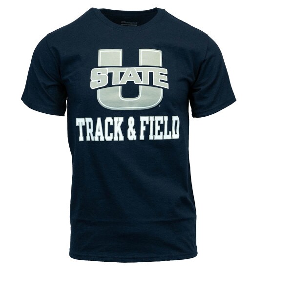 U-State Track and Field Navy Champion Short-Sleeve T-Shirt